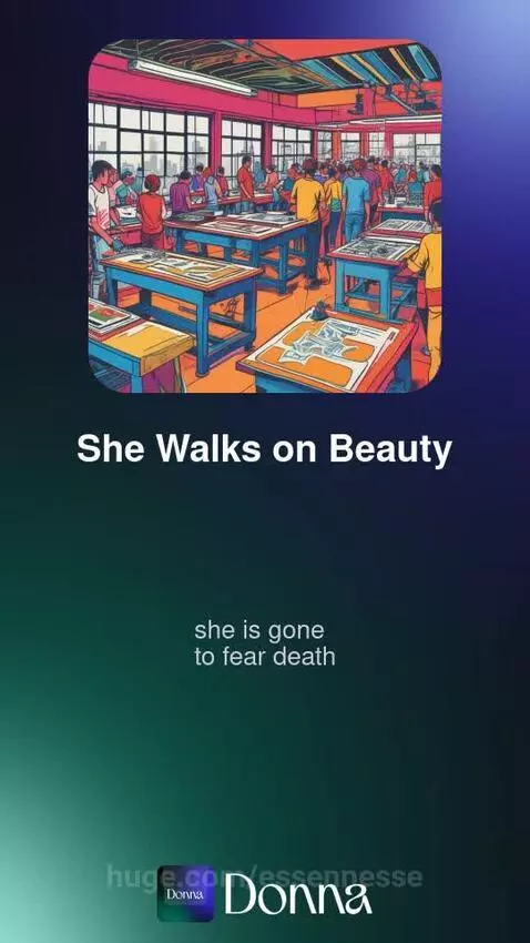 She walks on beauty by essennesse