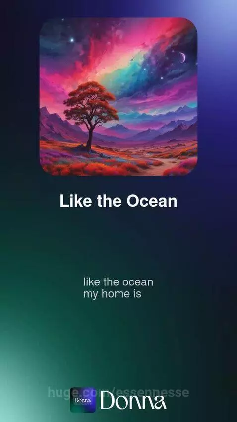 Like the ocean by essennesse