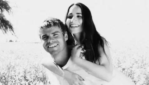 Black and white montage of couples sharing intimate and supportive moments, symbolizing deep romantic love.