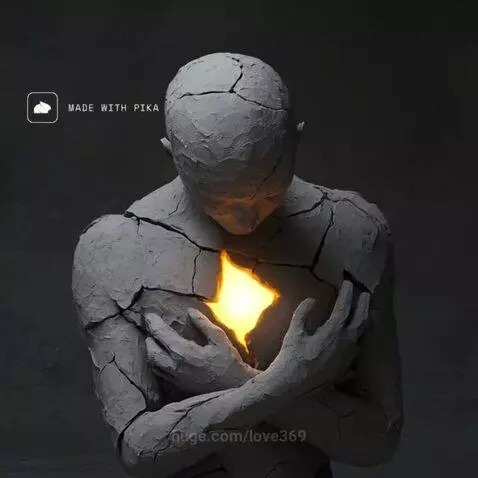 “Even when fractured, the light within us finds a way to ris... by love369