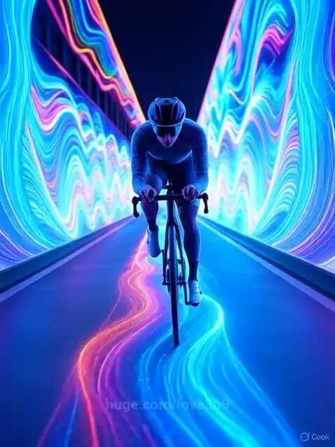 "He rode the light like a memory trying to outrun itself—fas... by love369