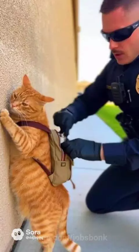 Cat thinks he’s slick, now he’s being arrested for theft by jobsbonk