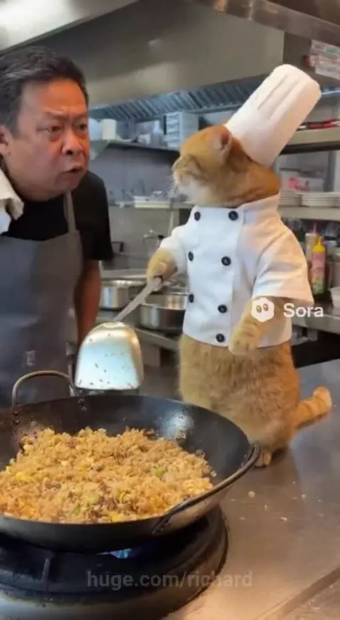 Never bother the chef by richard