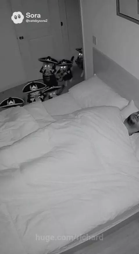 They wouldn’t let bro sleep by richard