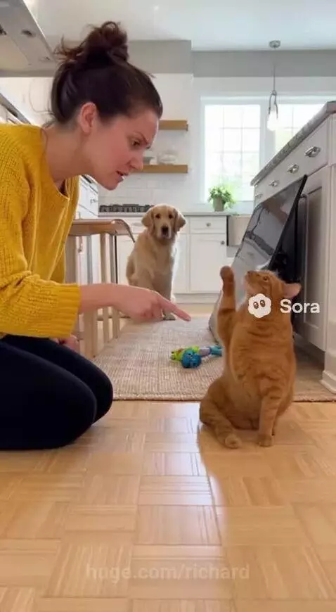 Maybe scolding them sometimes work? by richard