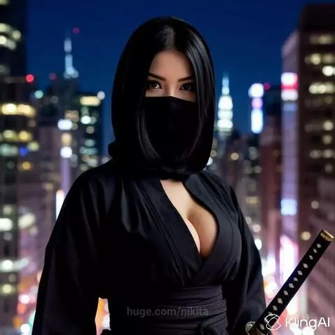 female ninja by nikita
