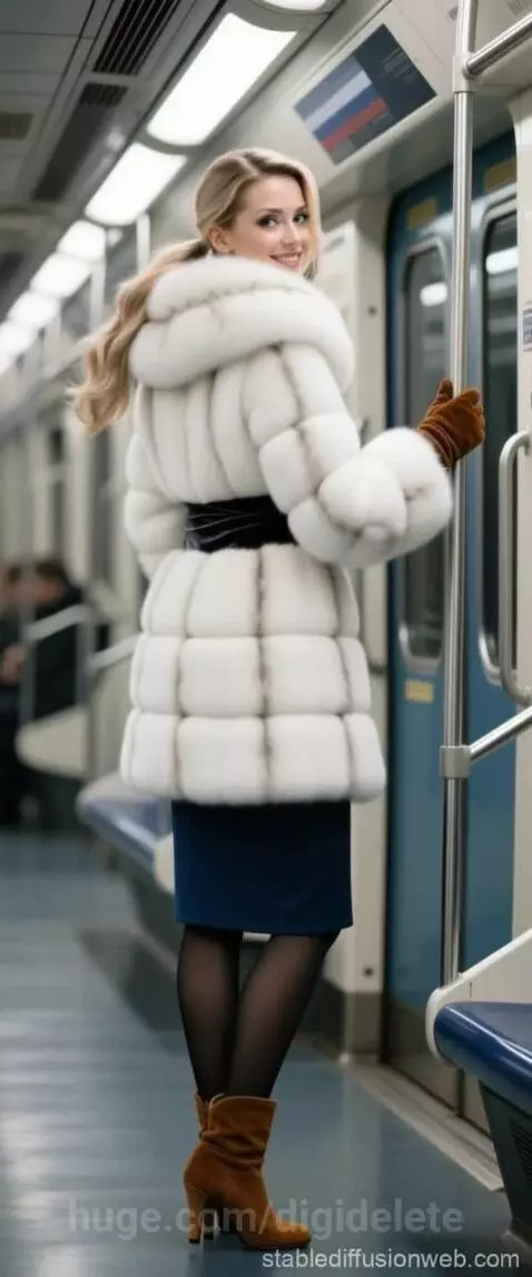 Winter strangeress at metropolitan. (Base image created with... by digidelete
