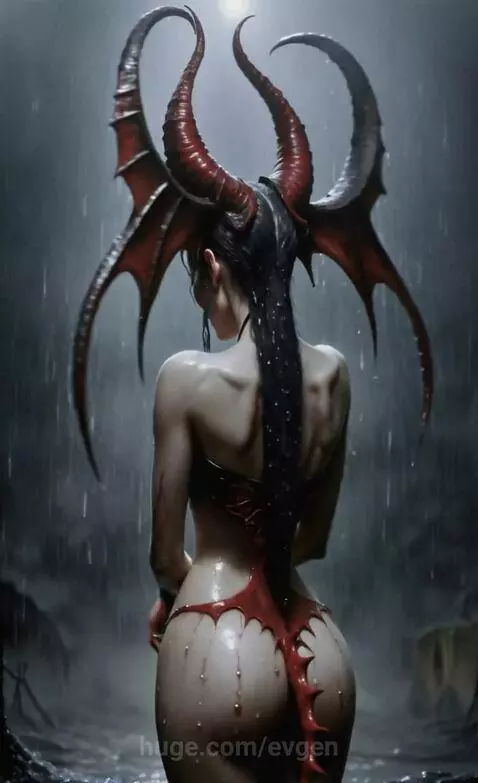 a demoness by evgen