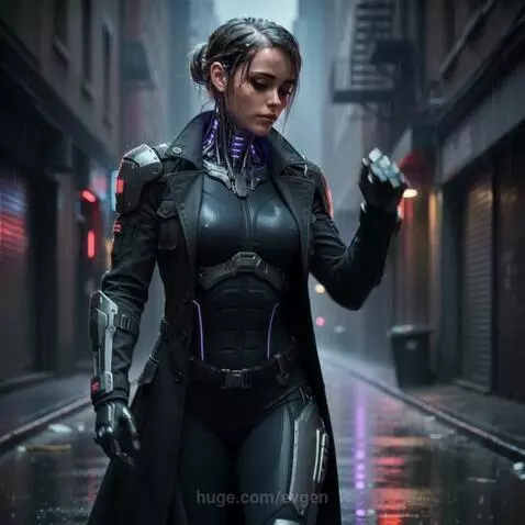 She's coming for you. by evgen