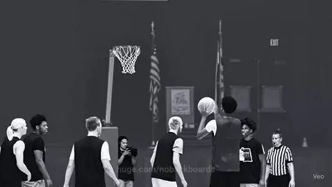 No Backboard Basketball Pic to Video by nobackboards