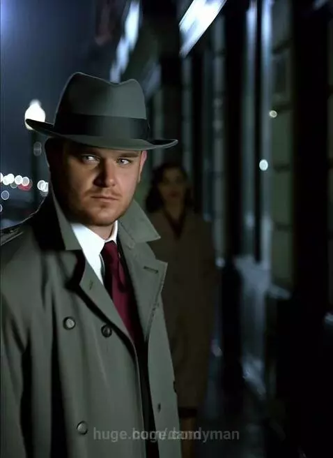 I am a true noir detective! by dandyman