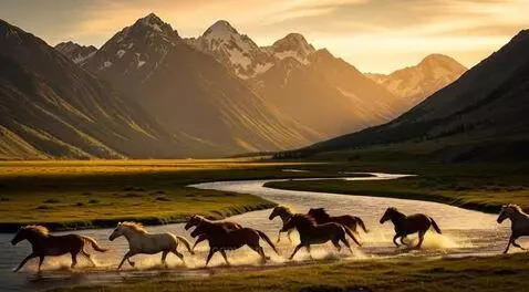 Wild horses by fantasydimension
