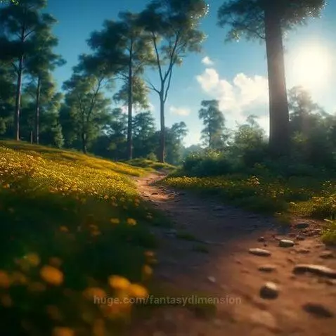 Path in the forest by fantasydimension