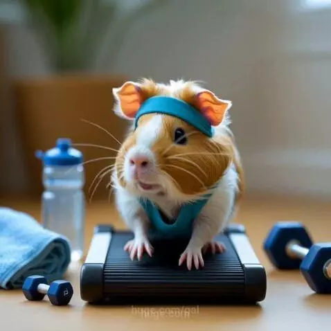 Спортивная морская свинка by gal