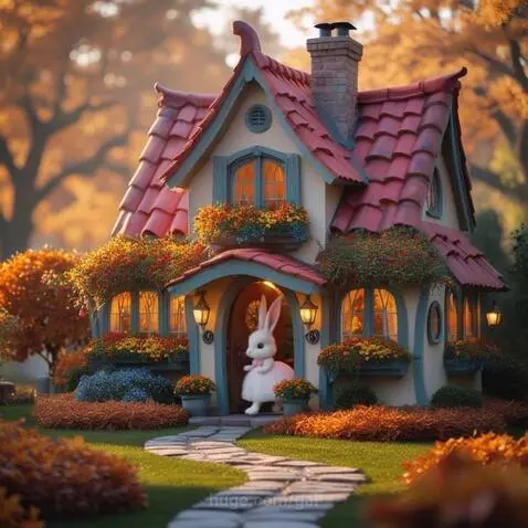 Зайцы на прогулке by gal