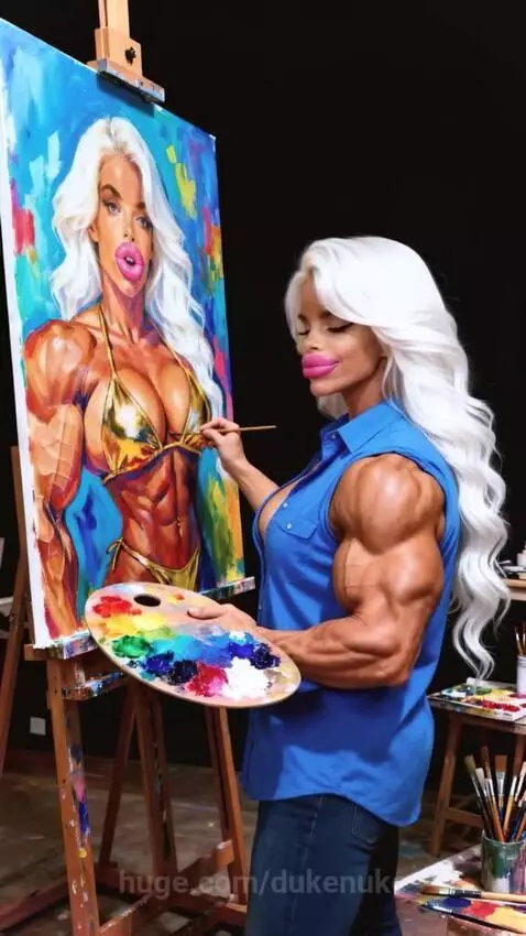 Painting by dukenuke