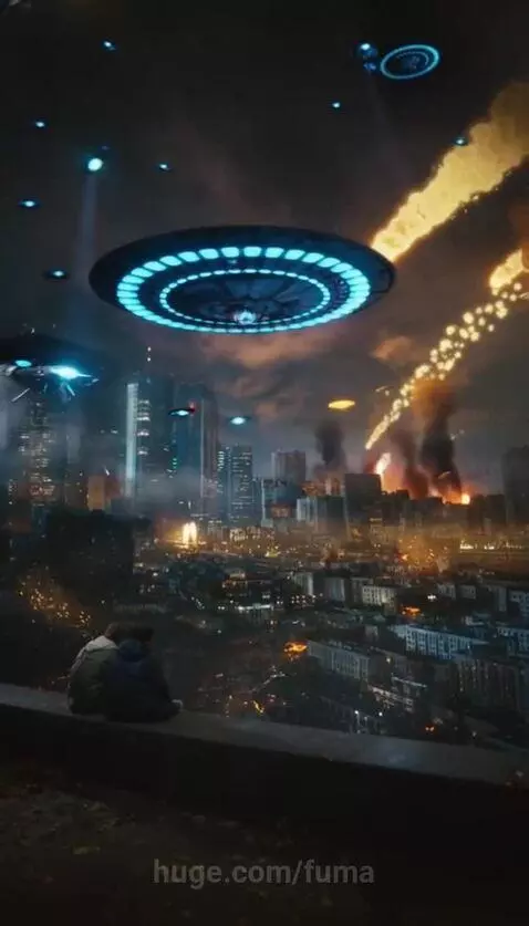 Два друга обсуждают аниме by fuma