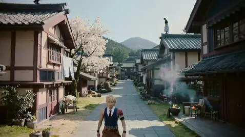 Трэвис Тачдаун идёт по Конохагакуре и удивляется шиноби кото... by fuma