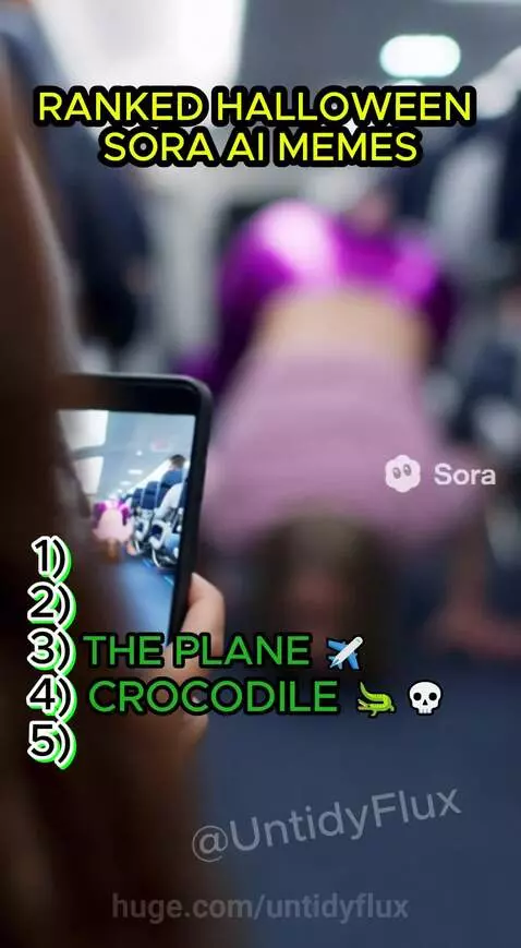 RANKED HALLOWEEN SORA AI MEMES by untidyflux