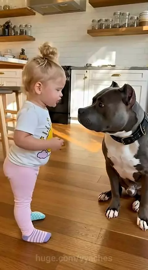 Baby boss vs dog by vyaches