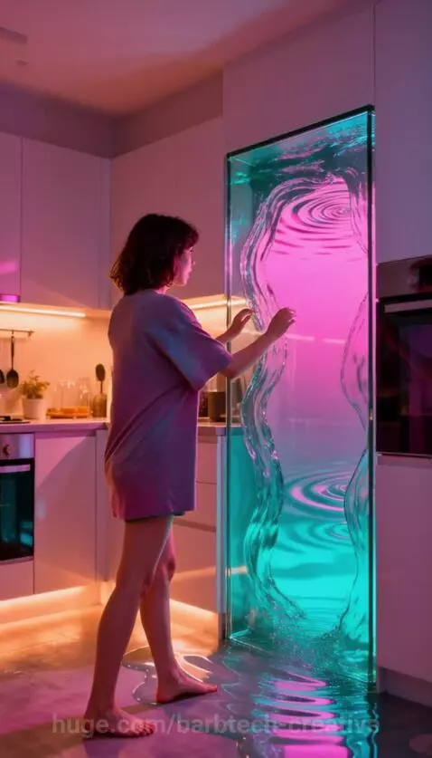 What happens if a portal opens in your kitchen? by barbtech-creative