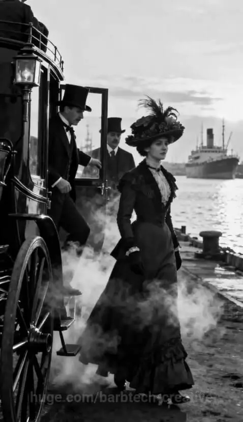 Titanic: The Last Voyage in Black and White by barbtech-creative