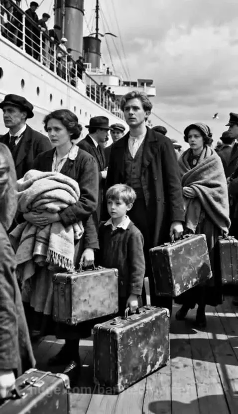 Titanic: The Last Voyage in Black and White by barbtech-creative