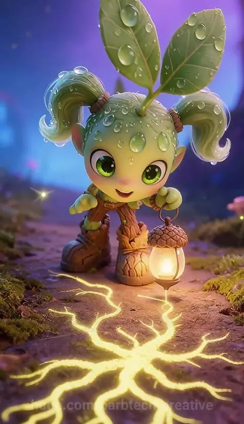 Glimmergrove Forest by barbtech-creative