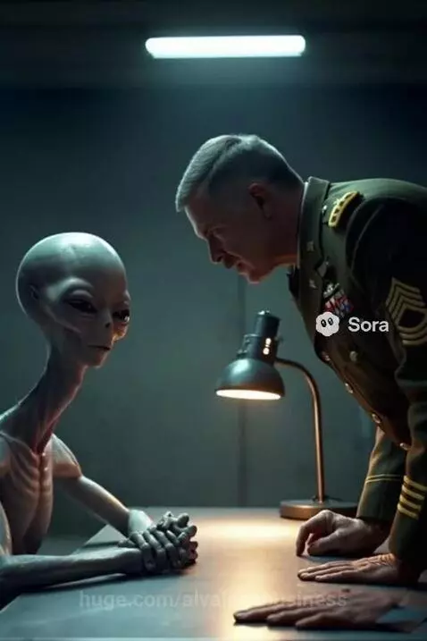 Alien interrogation by alvaldesbusiness