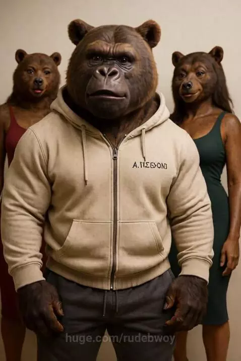 Bennie the Bearilla by rudebwoy