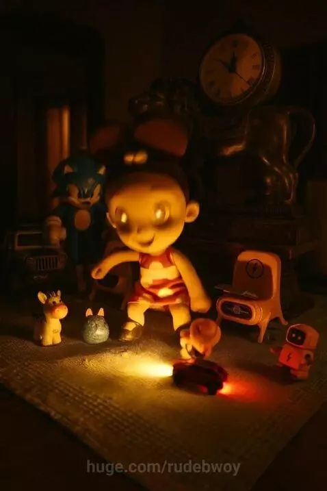 Granddaughter’s Toys Alive by rudebwoy