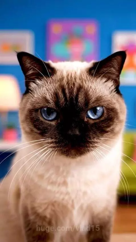 unfriendly cat by vlad15