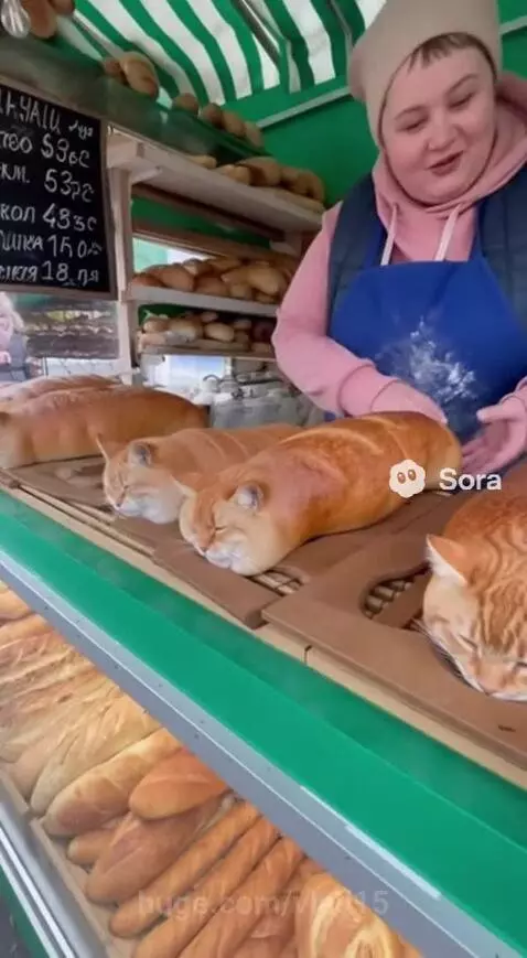 Cat bread by vlad15