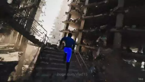 Parkour. Do not repeat in reality. by vlad15