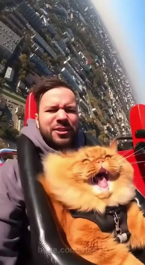 Barsik the cat is back on the ride by vlad15