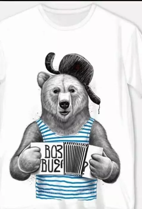 The bear plays the accordion by vlad15