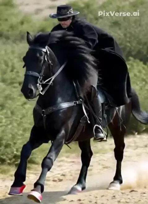 Zorro's fashionable mare by vlad15