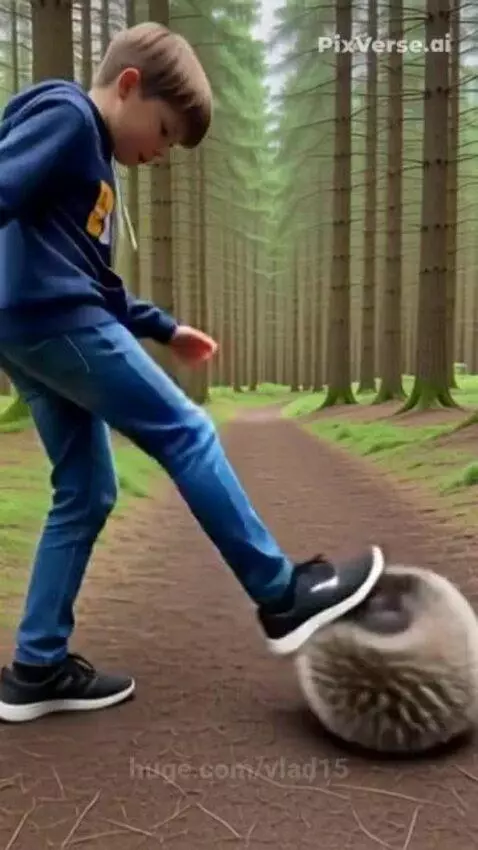 when the hedgehog was offended by vlad15