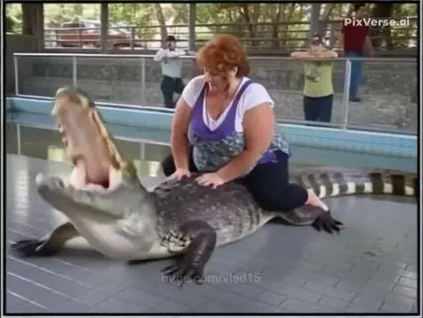 Have you ever seen a crocodile ask for help? )) by vlad15