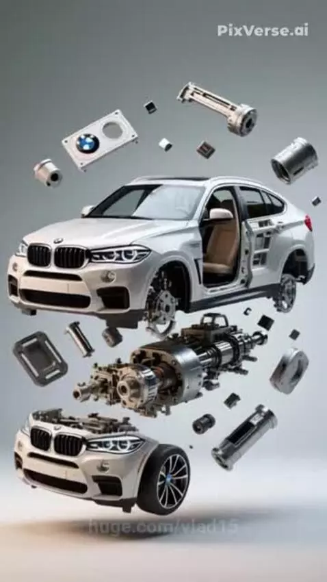 AI disassembled the BMW by vlad15