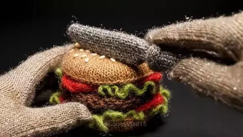 knitted food by vlad15