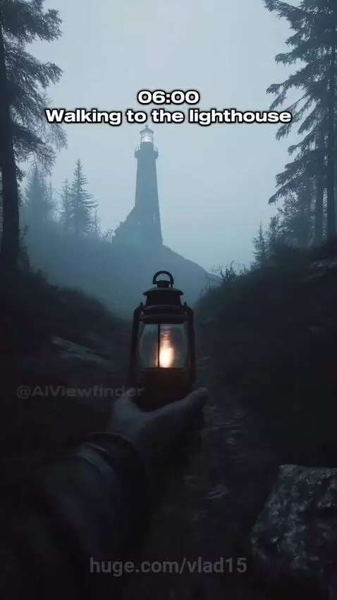 A lighthouse keeper's day by vlad15