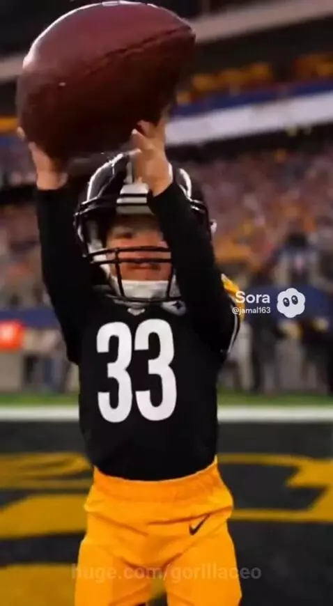 THE STEELERS BABY RB by gorillaceo