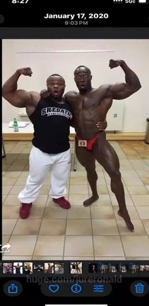 Me and my coach by jureronald