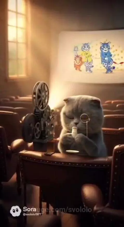 Louis Wain's cat by svololo