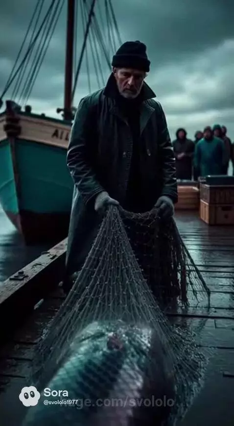 The old Man and the sea by svololo