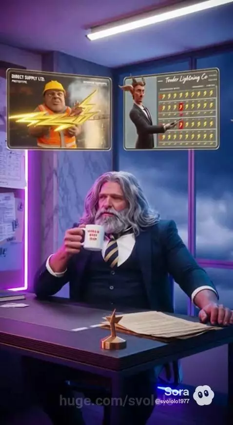 "Wide shot of Mount Olympus' by svololo