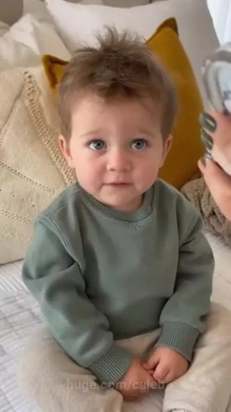 Sweet little baby by caleb