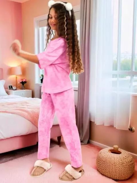 Создали невероятный фон для детской пижамы с помощью искусст... by irinakoynash