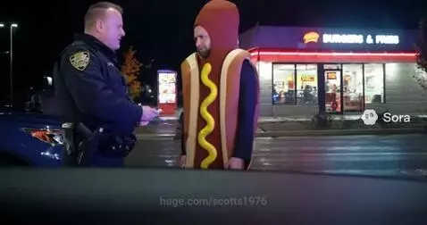 Hot dog man cop interview by scotts1976
